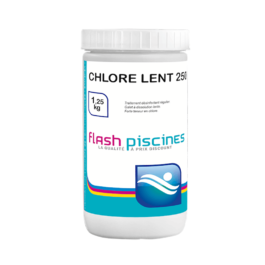 Chlore lent de 250g FLASH PISCINES